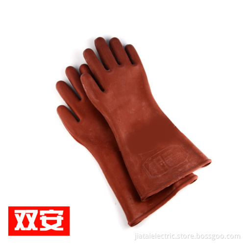 high voltage electrical insulating gloves /electrician prevent electric charging 12 volt operation 10KV gloves rubber gloves
